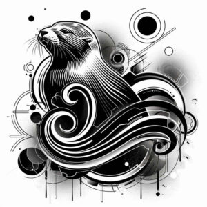 whales-realism-organic-structure-for-lower-chest – tattoo design ideas free ai generated – Gallery: water-animals-inkby-ai