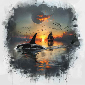 water-beings-realism-refined-highlights-for-spine – tattoo design ideas free ai generated – Gallery: water-animals-inkby-ai