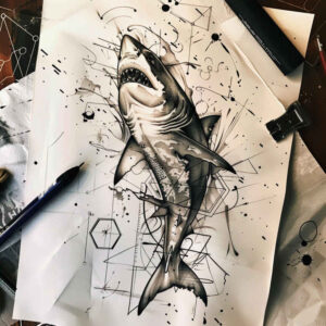 animals-with-energy-surrealism-ambiguous-space-for-full-back – tattoo design ideas free ai generated – Gallery: water-animals-inkby-ai