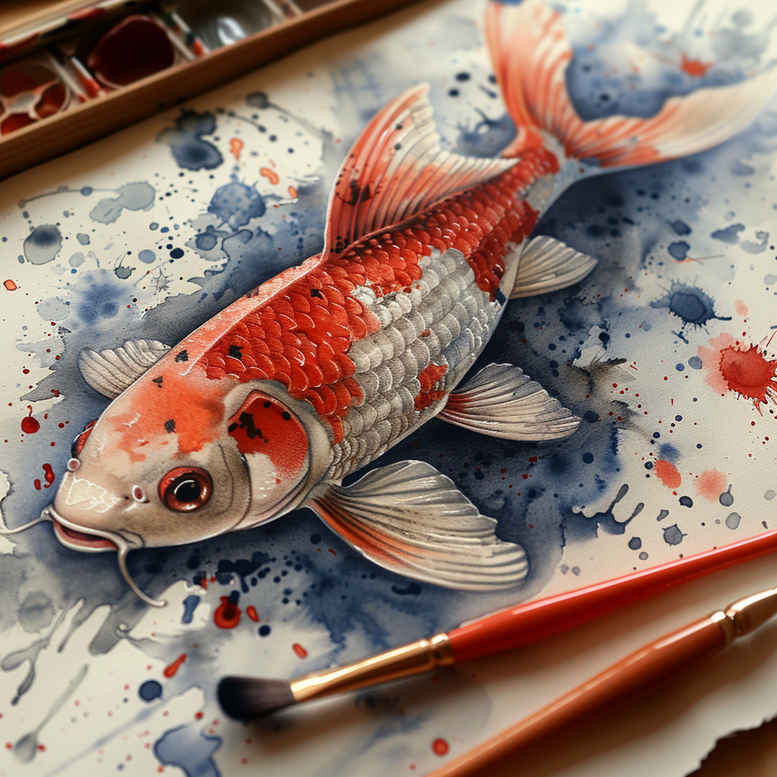 water-animals tattoo design ideas Realism visual truth aquatic elegance embodying perseverance