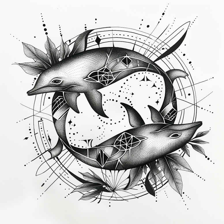 water-animals tattoo design ideas natural blush aquatic elegance for outer arm