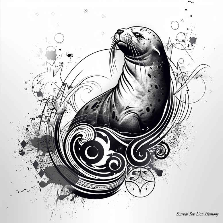 water-animals tattoo design ideas Surrealism enigmatic light aquatic elegance for wrist