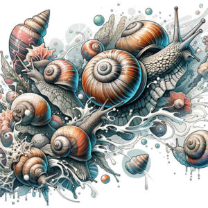 water-animals tattoo design ideas Realism illusion of depth aquatic life represents resilience