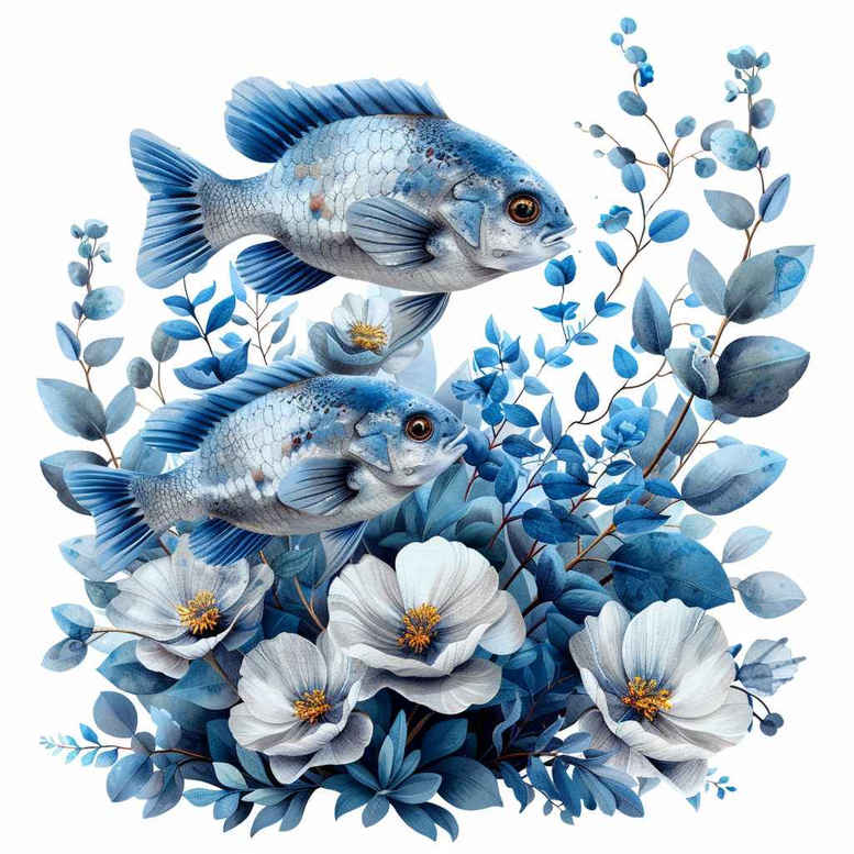 water-animals tattoo design ideas color blending coral life symbolising perseverance