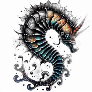 water-animals tattoo design ideas true-to-life graceful swim meaning endurance