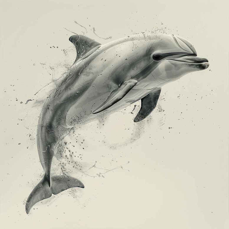 water-animals tattoo design ideas Surrealism fantastical marine elegance for shoulder blade