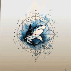 water-animals tattoo design ideas classic composition ocean harmony meaning resilience
