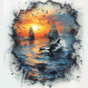 water-animals tattoo design ideas fisheye ocean harmony meaning resilience