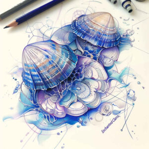 water-animals tattoo design ideas Surrealism shifting shapes ocean spirit for toe