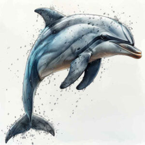 water-animals tattoo design ideas Surrealism impossible forms oceanic balance for palm