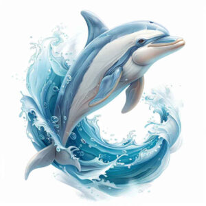 water-animals tattoo design ideas Surrealism fluid forms oceanic balance for wrist
