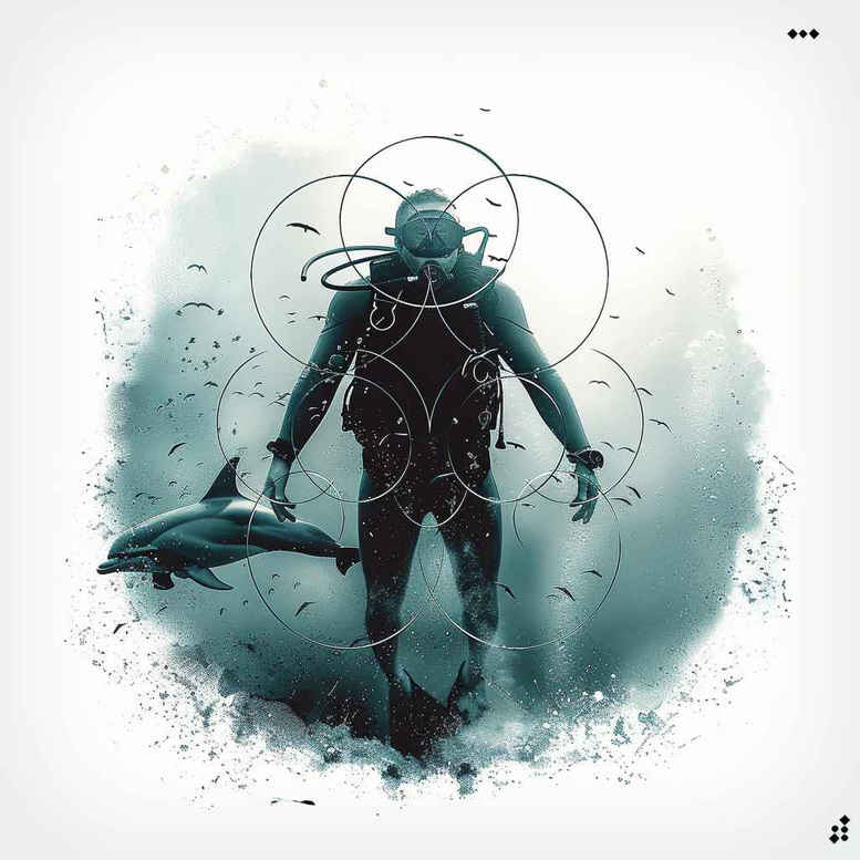 water-animals tattoo design ideas rich blacks oceanic balance shows endurance