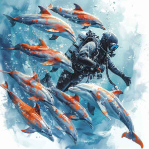 water-animals tattoo design ideas Realism natural look sea life stands for perseverance
