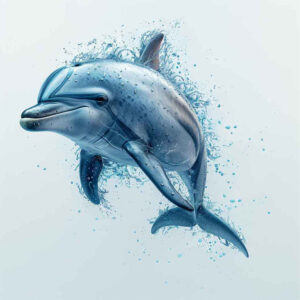 water-animals tattoo design ideas Surrealism mysterious sea symbol for nape