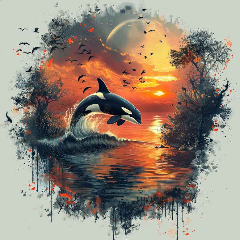 water-animals tattoo design ideas macro sea symbol for triceps