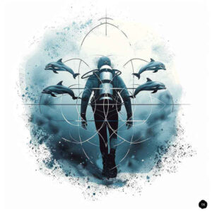 water-animals tattoo design ideas natural blush underwater movement meaning perseverance