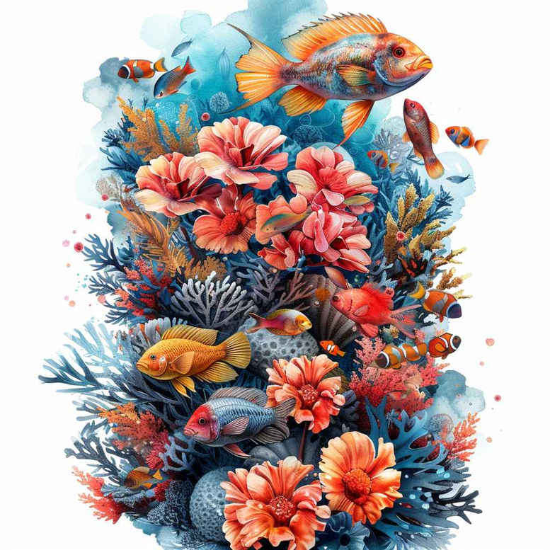 animals-with-water-realism-refined-lines-for-side – tattoo design ideas free ai generated – Gallery: water-animals-inkby-ai