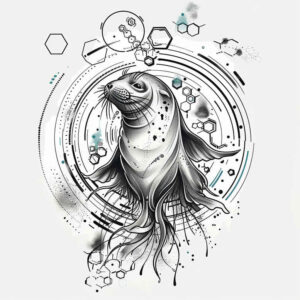 animals-with-energy-surrealism-dreamlike-for-wrist-side – tattoo design ideas free ai generated – Gallery: water-animals-inkby-ai