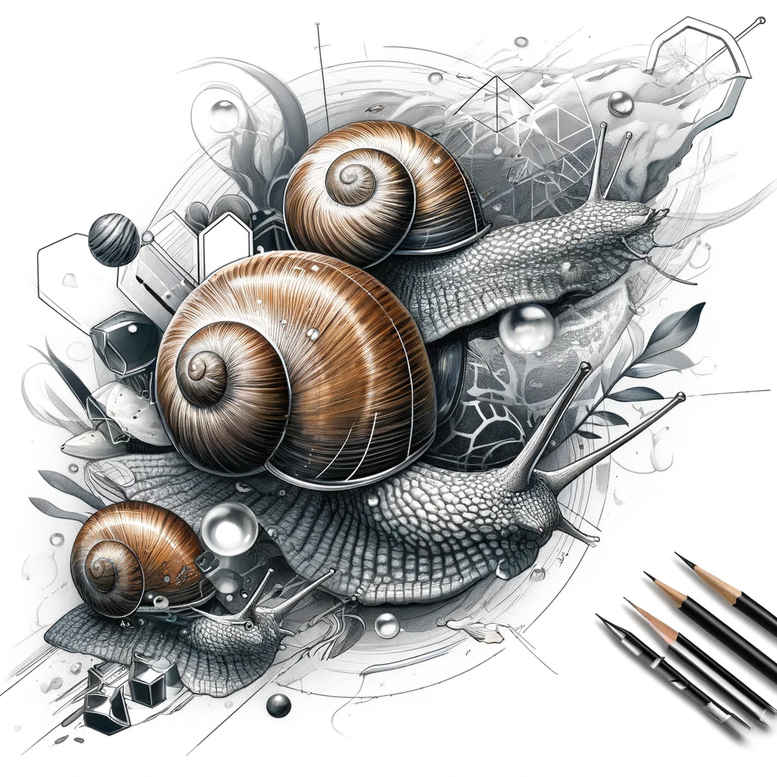 sea-creatures-surrealism-disorienting-for-thigh – tattoo design ideas free ai generated – Gallery: water-animals-inkby-ai