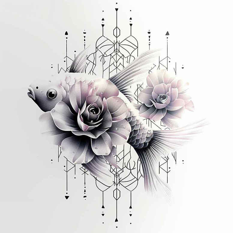 animals-with-shading-realism-depth-realism-for-neck – tattoo design ideas free ai generated – Gallery: water-animals-inkby-ai