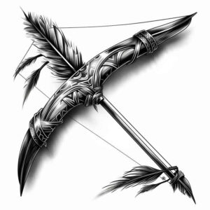 arrows-soft-curves-for-stomach – tattoo design ideas free ai generated – Gallery: weapons-inkby-ai