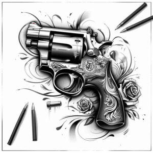 military-weapons-micro-mandala-for-biceps – tattoo design ideas free ai generated – Gallery: weapons-inkby-ai