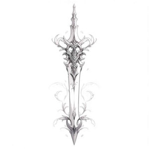 weapons-with-symbolism-mesmerizing-for-stomach – tattoo design ideas free ai generated – Gallery: weapons-inkby-ai