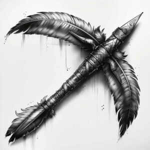 weapons-with-battle-motif-universe-for-elbow – tattoo design ideas free ai generated – Gallery: weapons-inkby-ai