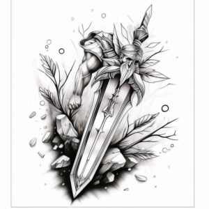 weapons-with-light-effect-ornamental-web-for-inner-arm – tattoo design ideas free ai generated – Gallery: weapons-inkby-ai