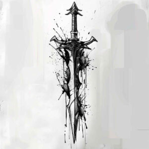 weapons-patterned-for-triceps – tattoo design ideas free ai generated – Gallery: weapons-inkby-ai