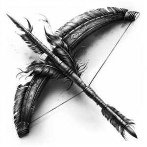 ancient-weapons-universe-for-foot – tattoo design ideas free ai generated – Gallery: weapons-inkby-ai