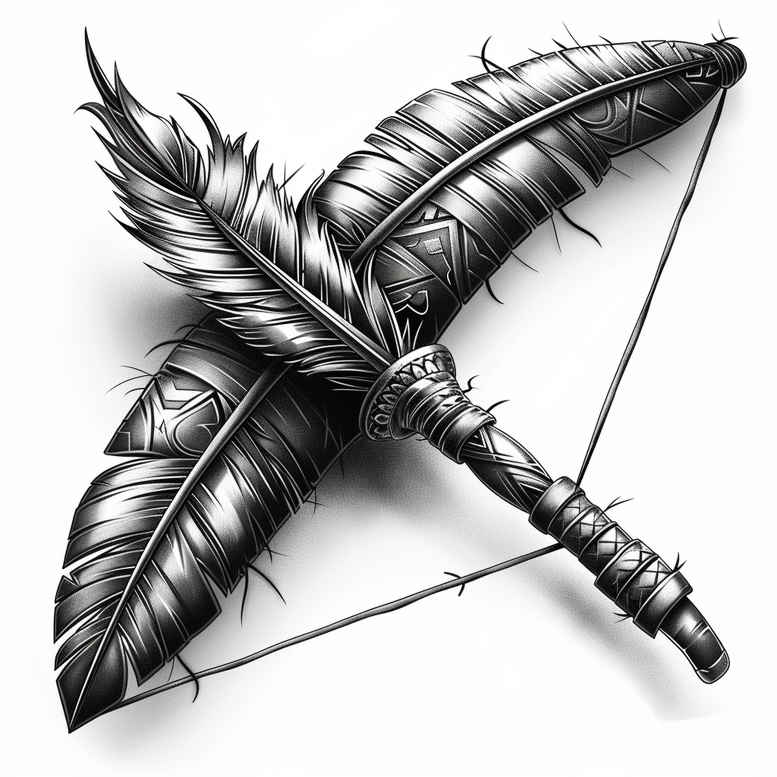 weapons tattoo design ideas Realism emotional realism ancient arm for scapula