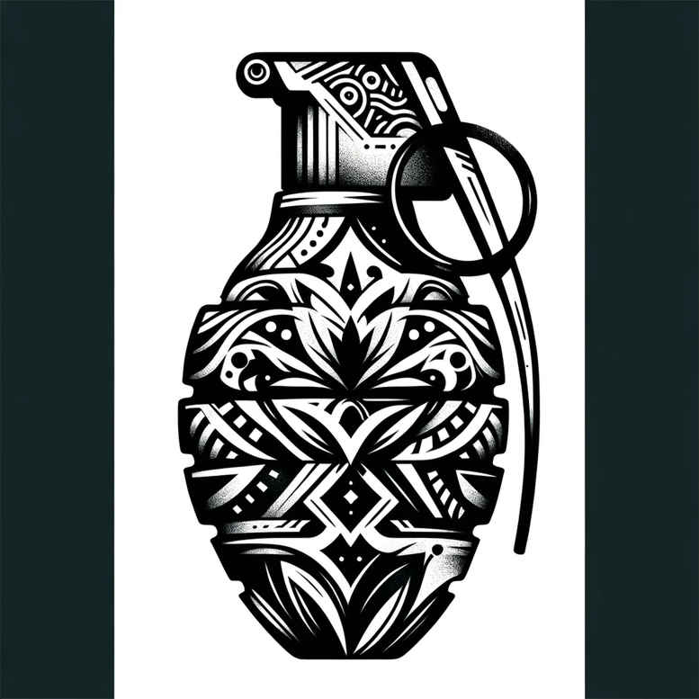 weapons tattoo design ideas ambiguous space dangerous grace symbol of perseverance