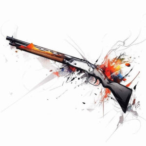 weapons tattoo design ideas Surrealism enigmatic visuals dangerous outline for collarbone
