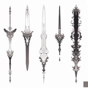 weapons tattoo design ideas Realism seamless blend edge detail symbolising resilience