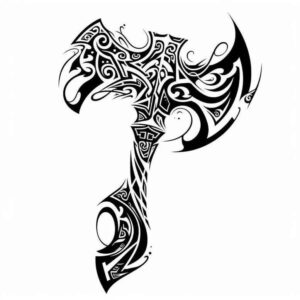 weapons tattoo design ideas Realism visual truth sharp symbol for upper arm