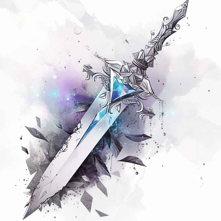 weapons tattoo design ideas solid blacks strike design for triceps