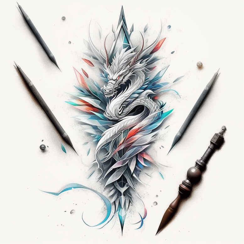 weapons tattoo design ideas rich blacks strike design represents resilience