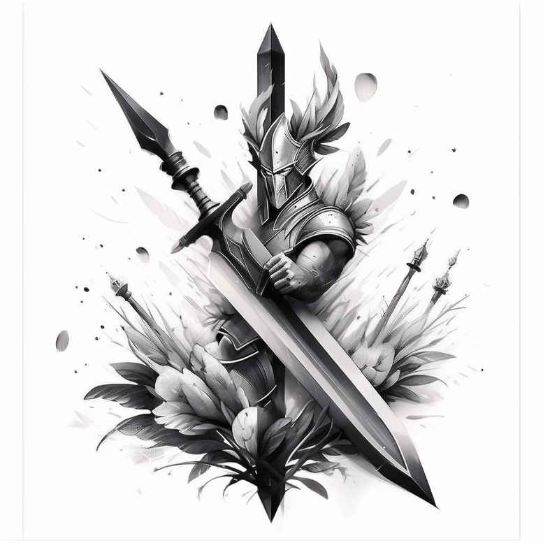 weapons tattoo design ideas Realism portrait realism tactical design represents determination