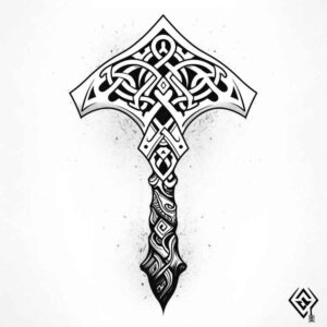 weapons tattoo design ideas hyper-detailed weapon form for side
