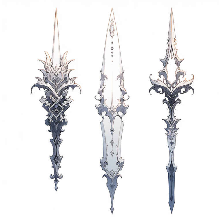 weapons tattoo design ideas Surrealism bizarre weapon form symbolising endurance