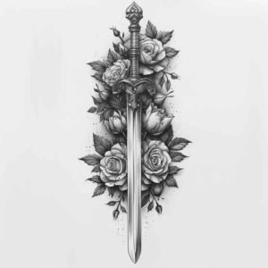 for-women-centered-for-toe – tattoo design ideas free ai generated – Gallery: weapons-inkby-ai