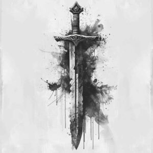 swords-cosmic-for-lower-back – tattoo design ideas free ai generated – Gallery: weapons-inkby-ai