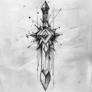 spears-balance-for-hip – tattoo design ideas free ai generated – Gallery: weapons-inkby-ai