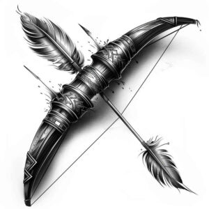 ancient-weapons-repetition-for-biceps – tattoo design ideas free ai generated – Gallery: weapons-inkby-ai