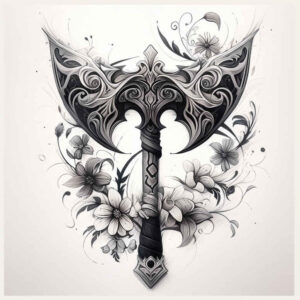 weapons-with-motion-mesmerizing-for-fingers – tattoo design ideas free ai generated – Gallery: weapons-inkby-ai
