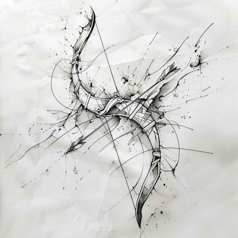 military-weapons-interlaced-for-lower-thigh – tattoo design ideas free ai generated – Gallery: weapons-inkby-ai