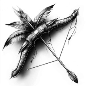 weapons-with-spiritual-protection-motif-for-men-celestial-for-wrist-side – tattoo design ideas free ai generated – Gallery: weapons-inkby-ai