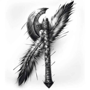 military-weapons-ornate-for-side – tattoo design ideas free ai generated – Gallery: weapons-inkby-ai
