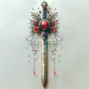 weapons-with-magic-motif-universe-for-lower-arm – tattoo design ideas free ai generated – Gallery: weapons-inkby-ai